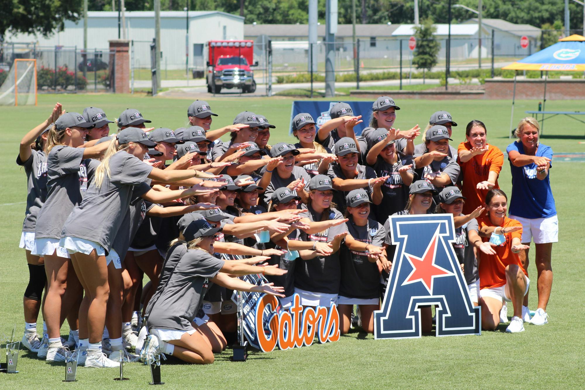 The Gators dominated the Temple Owls en route to their seventh straight AAC title.
