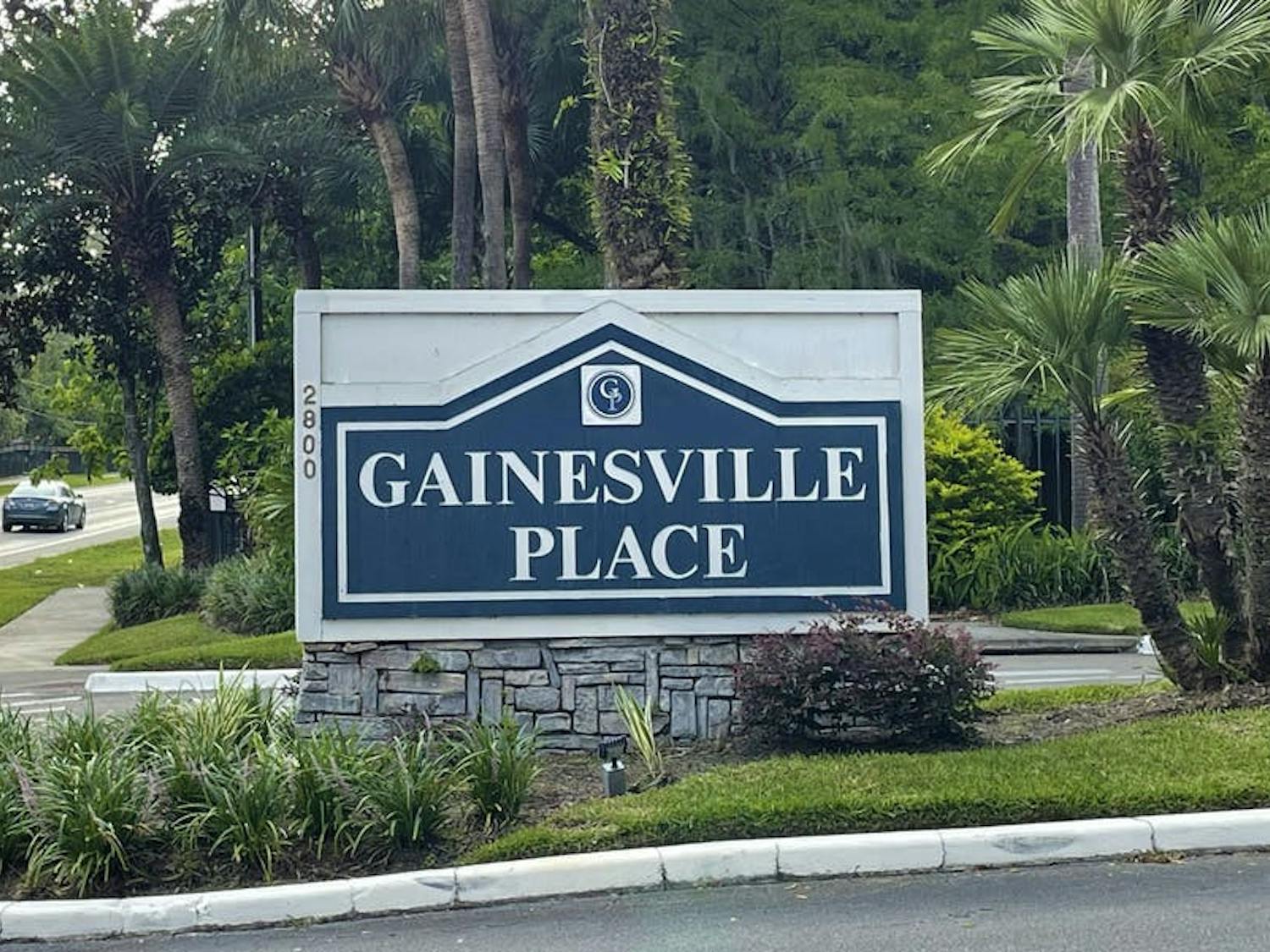 Gainesville Place Apartments, a student housing center, sits on Southwest 35th Place on Wednesday, July 14, 2021. 