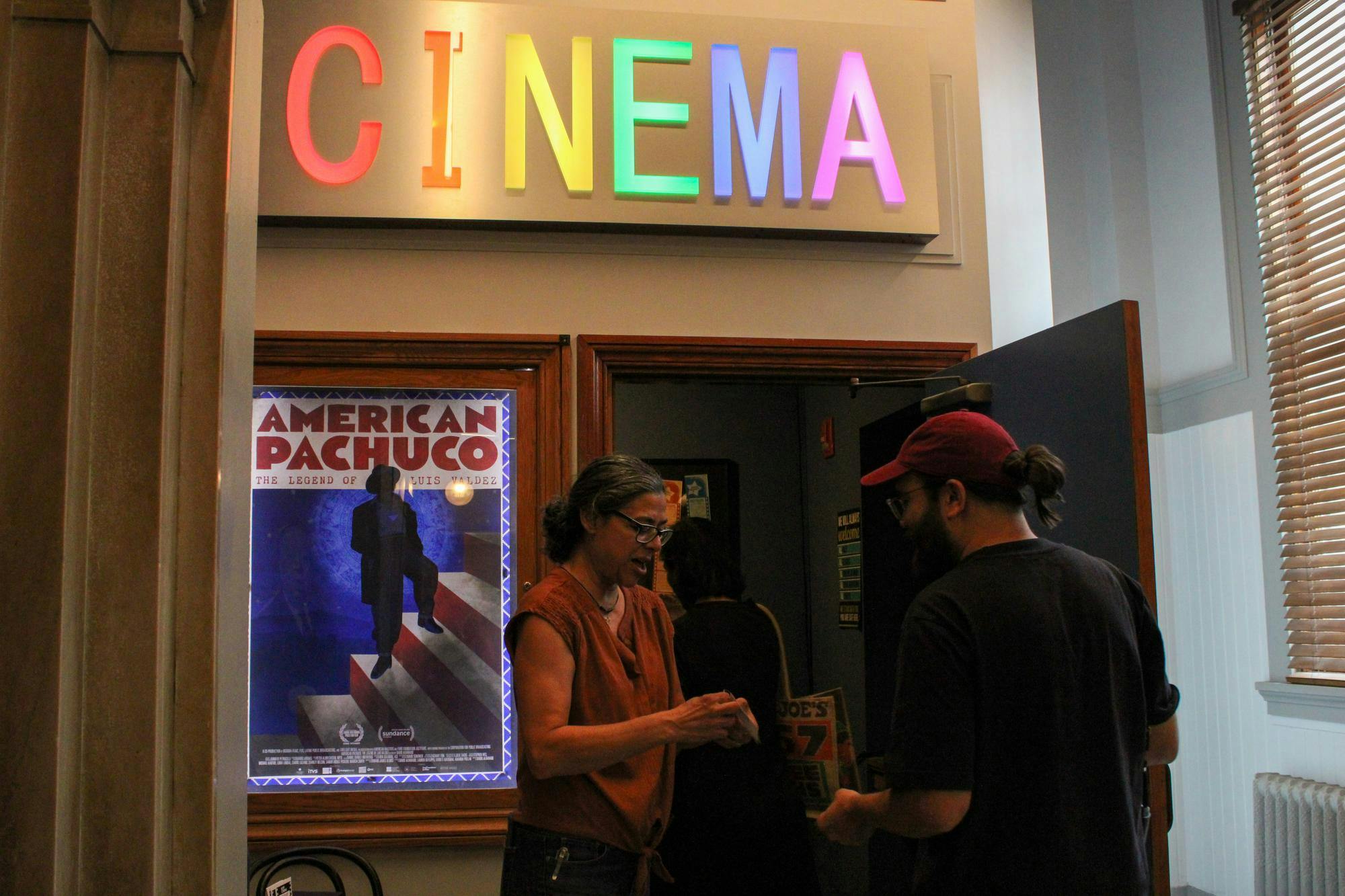 Screening of “American Pachuco” by David Alvarado and Lauren DeFillipo at the Hippodrome State Theatre, Saturday, Aug. 29, 2026, in Gainesville, Fla.