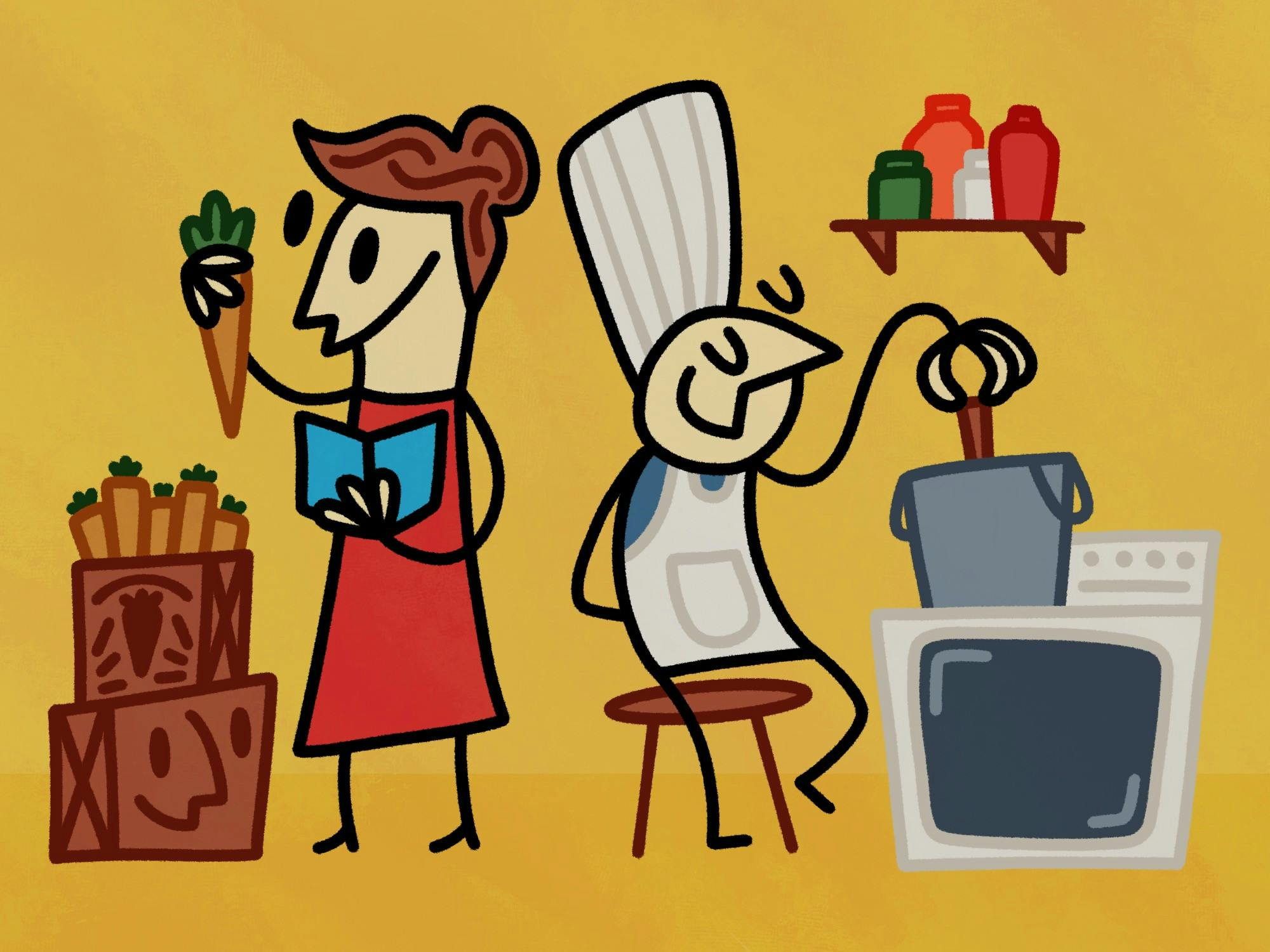 How can you make cooking easier and more enjoyable?