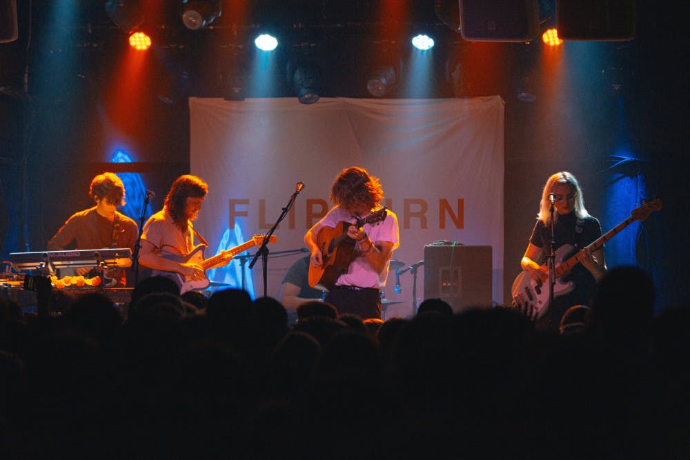 flipturn's new music video for song "Did I Love you (Like I Promised To)" includes footage from the band's Feb. 15 performance at High Dive.