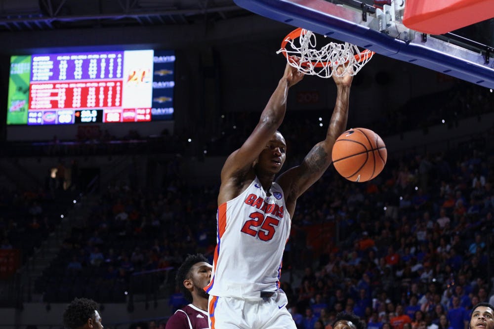<p><span id="docs-internal-guid-0c25a05d-26ff-26b5-ffaa-255fa34b9119"><span>Florida big men Kevarrius Hayes and Keith Stone (above) have stepped up in the absence of injured teammates. "Boy, have they gotten better since October," coach Mike White said.</span></span></p>