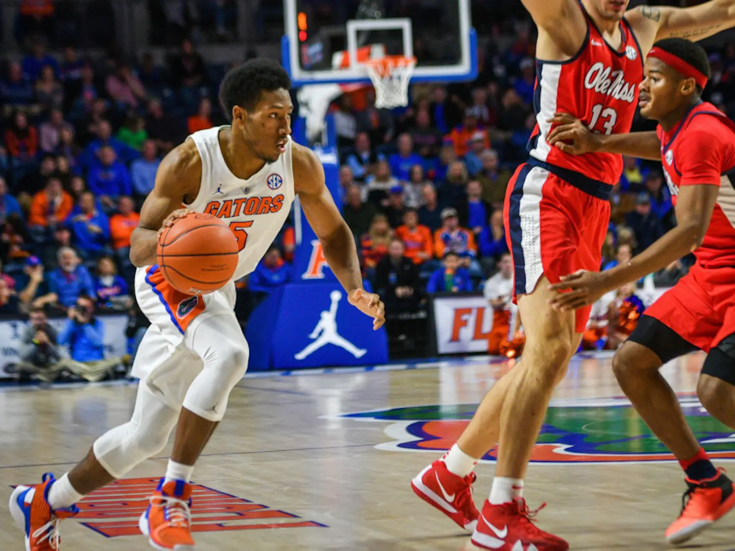 Senior guard KeVaughn Allen scored 17 points in the Gators 64-60 win over Missouri on Saturday.