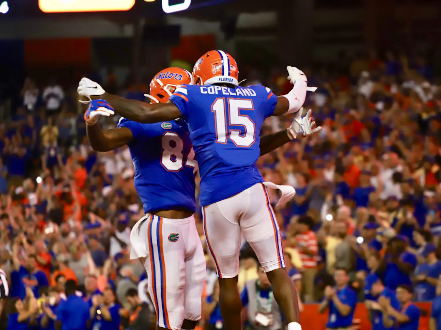 Receiver Jacob Copeland is one of several UF freshmen that could see extended reps against Kentucky on Saturday due to injuries.