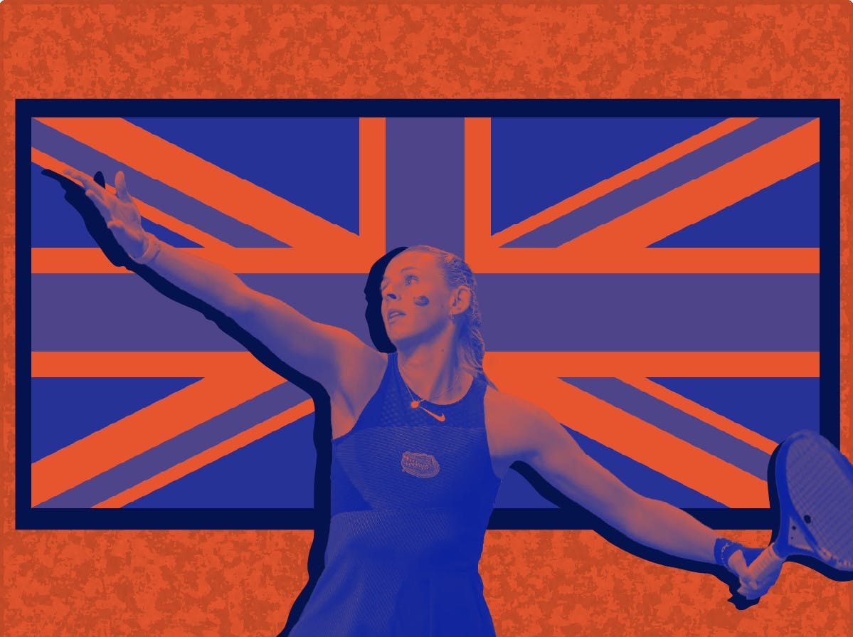 UF tennis player Alicia Dudeney just completed her senior season with the Gators. Hailing from the UK, her legacy continues to grow from the University of Florida.