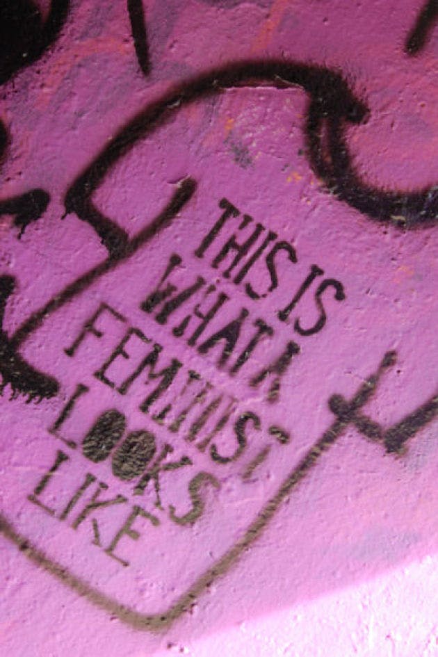 "Feminism or Vandalism?" by mbf2012, used under CC BY-NC-ND 2.0