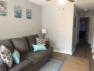 Photo of one of the housing units. [Courtesy of Jayne Moraski]