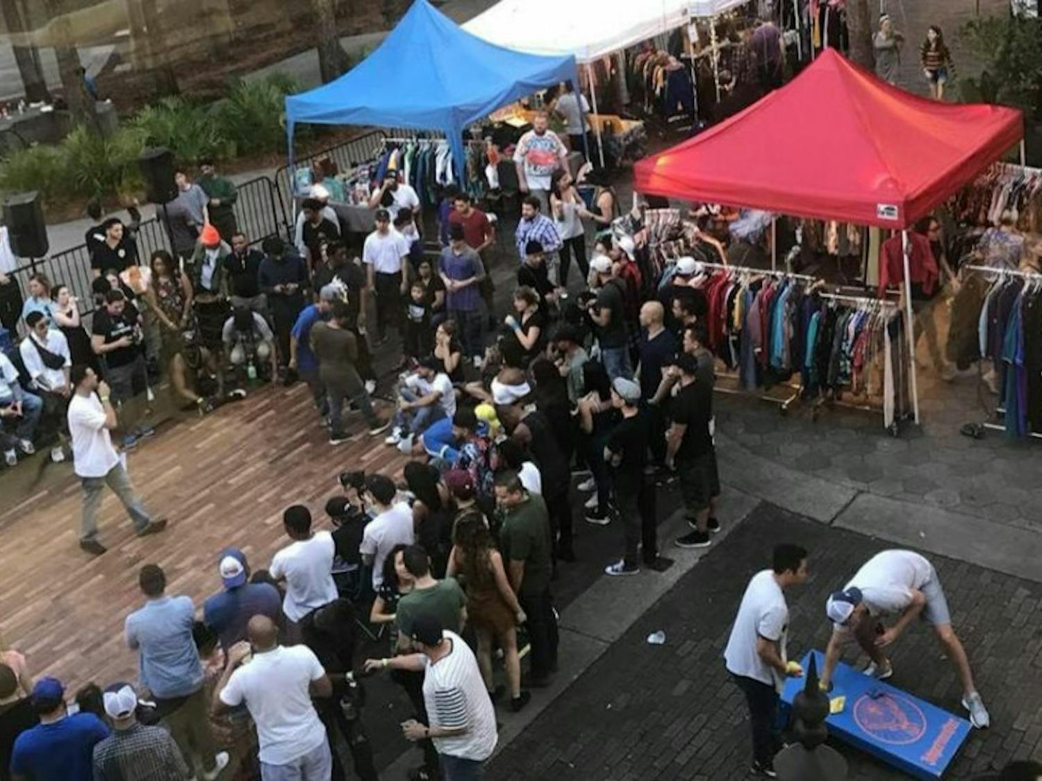 The first Florida Vintage Market took place at Wall Street in downtown Orlando on Dec. 30, 2018. After its success, Gazzelli Sport Vintage owners decided to bring the event to Gainesville.