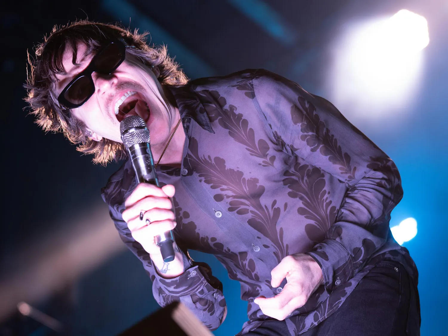 Cage The Elephant rocks the stage at the Okeechobee Music & Arts Festival, Thursday, March 19, 2026.