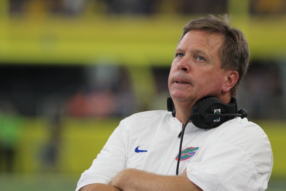 Shortly after the news conference ended, the University Athletic Association then stepped into the fray, releasing a statement that didn’t exactly stand behind the leader of its football program. “The University Athletic Association takes the safety of our student-athletes, coaches, staff and families very seriously. Our administration met with Coach McElwain this afternoon and he offered no additional details.”