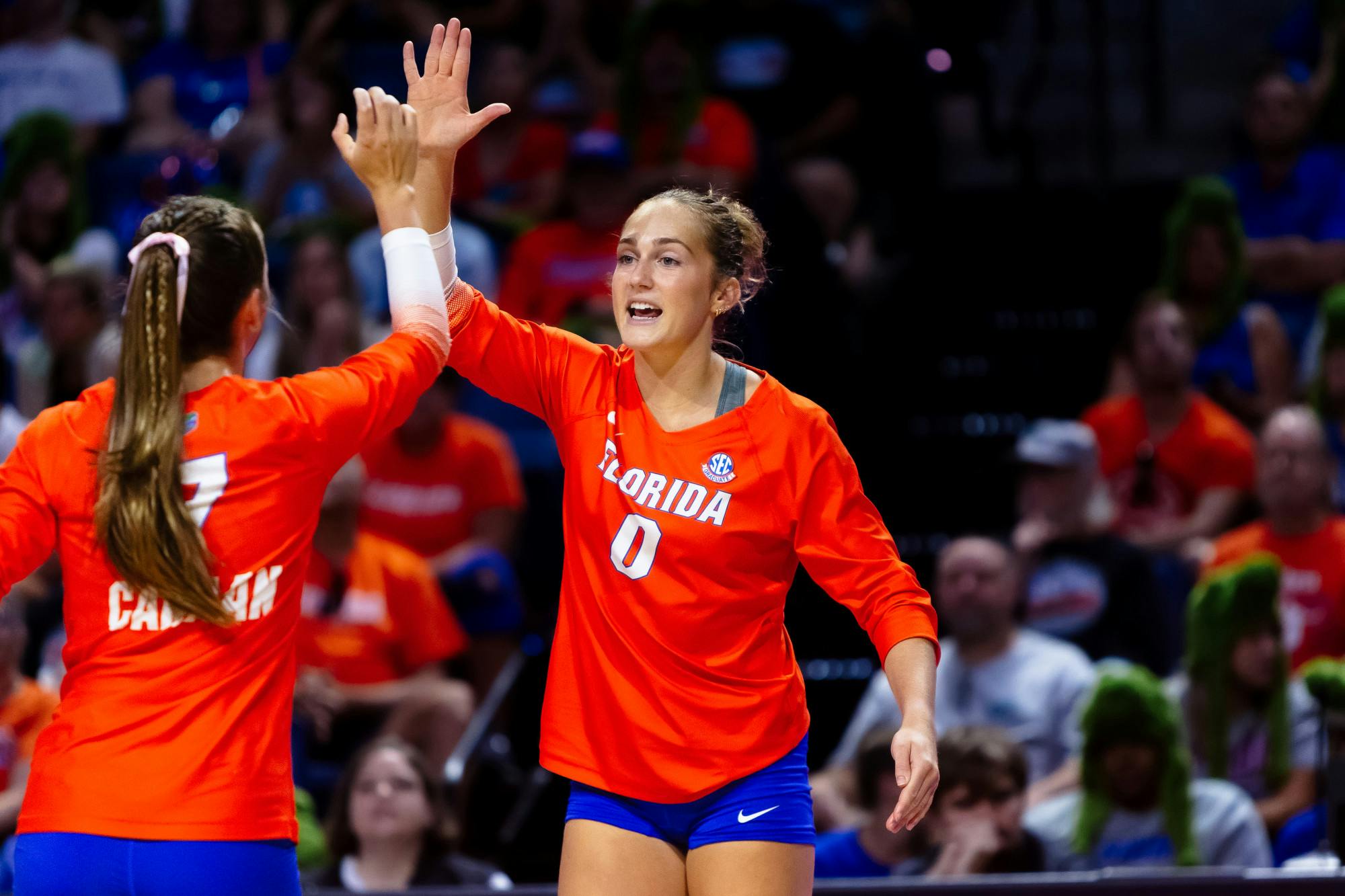 AC Fitzpatrick checks into Florida’s game against the Kentucky Wildcats on Sept. 29, 2024.