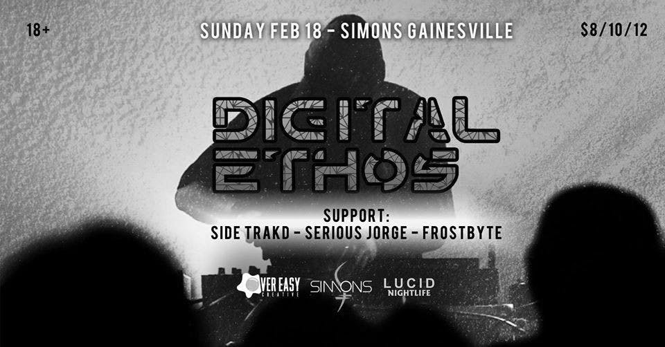 Digital Ethos, a New Jersey-based heavyweight of a producer who’s grown in popularity since collaborating with Bassnectar on wonky dubstep track “Slather,” will bring his talents to Simon’s toward the end of the month with a handful of local support.
