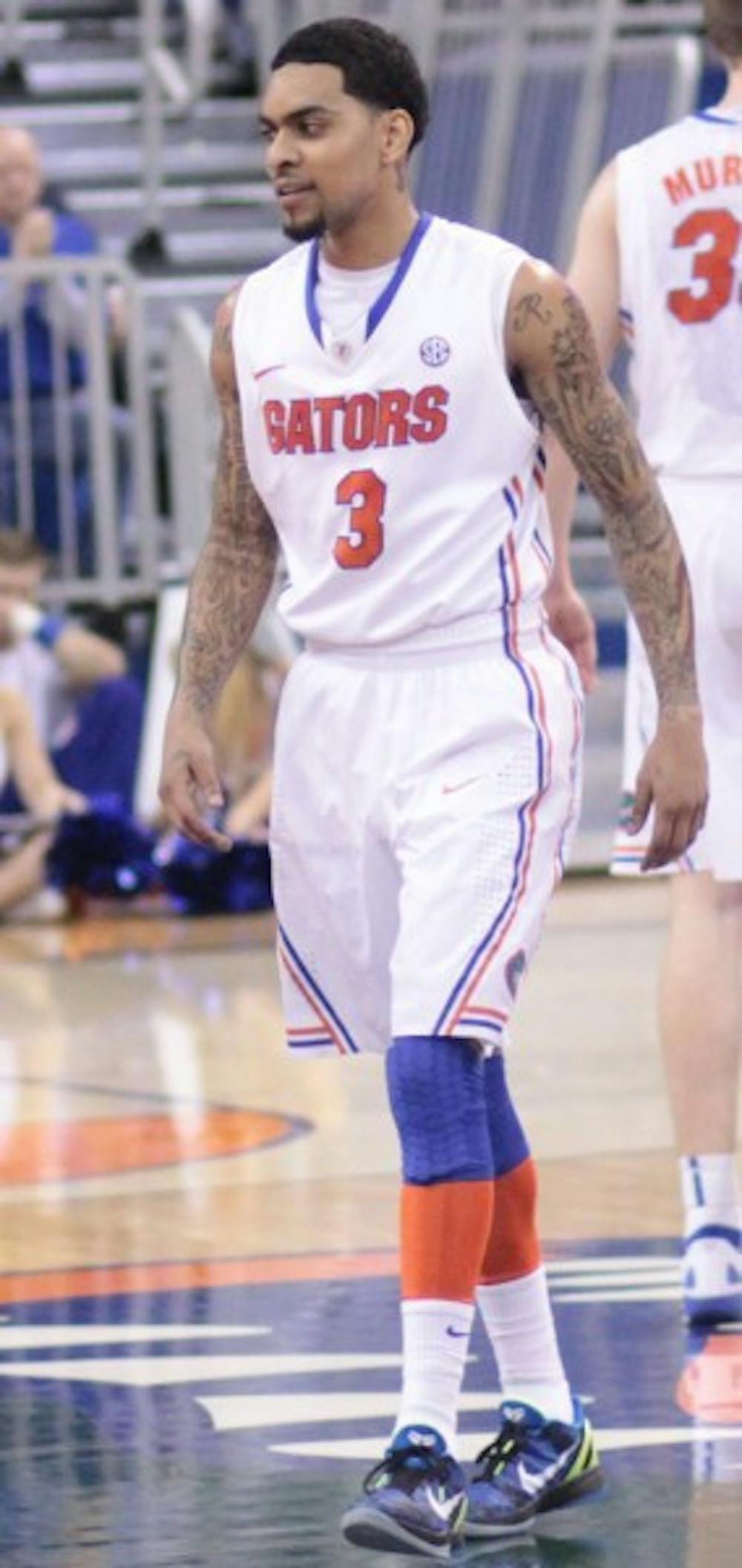 <p>Florida redshirt junior guard Mike Rosario (hip) is expected to return tonight against Auburn after missing UF’s last three games.</p>