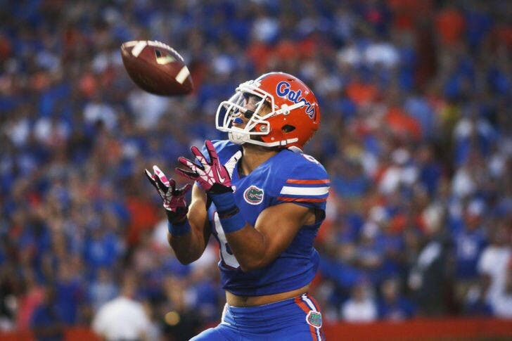 Trey Burton played in every game of the season, racking up 54 receptions for 569 yards and six touchdowns.
&nbsp;