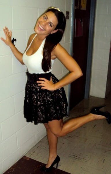 Jade Guzzo, a 20-year-old architecture junior, died Sunday night when her SUV flipped on Florida's Turnpike.