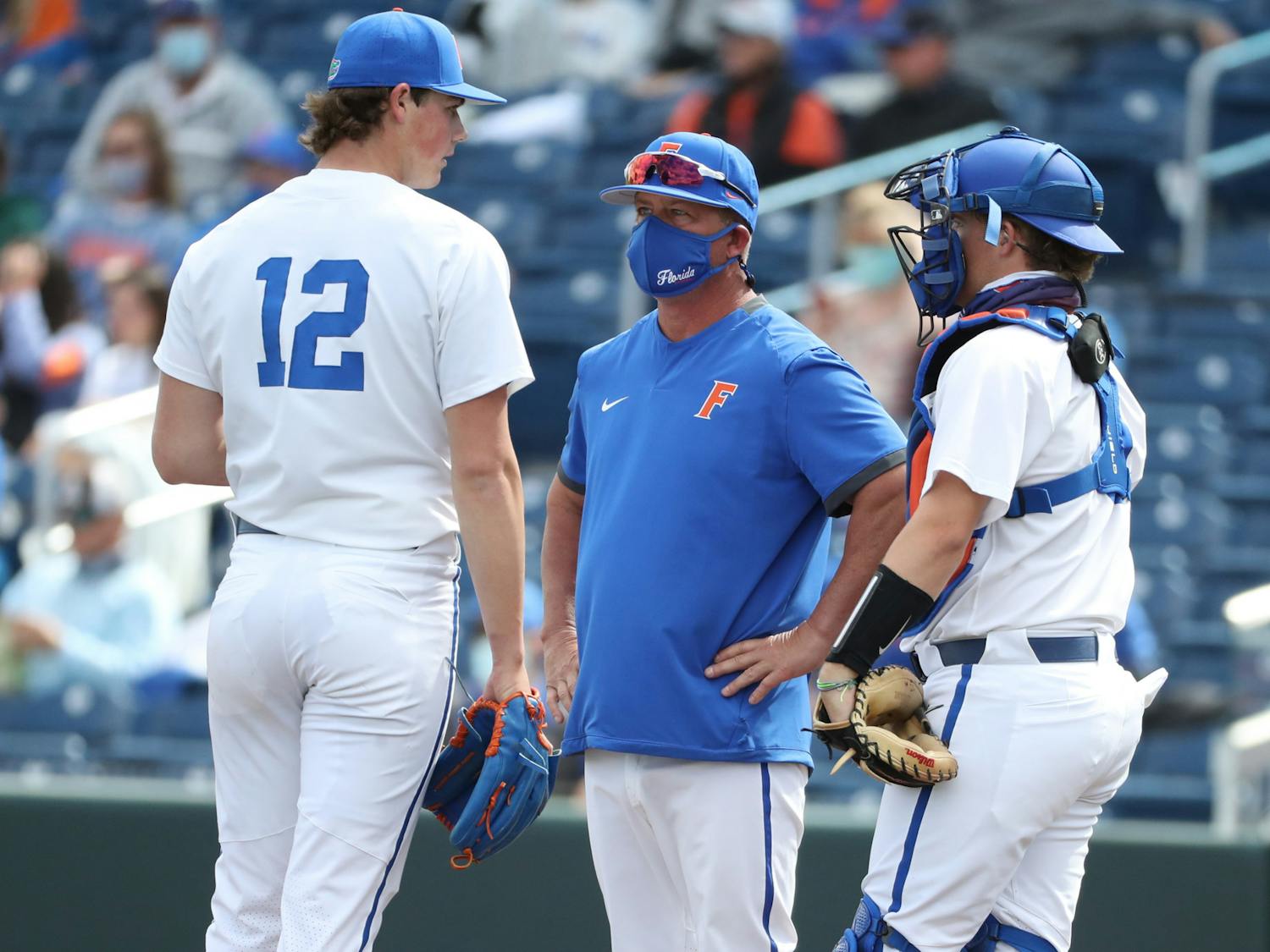 The Gators will face their toughest test since opening weekend when Florida Atlantic takes the field. Photo from UF-Miami game Feb. 21. Courtesy of the SEC Media Portal.