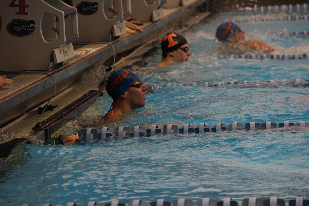 Senior Caeleb Dressel leads the men's team into the Last Chance Meet happening this weekend at the O'Connell Center. 