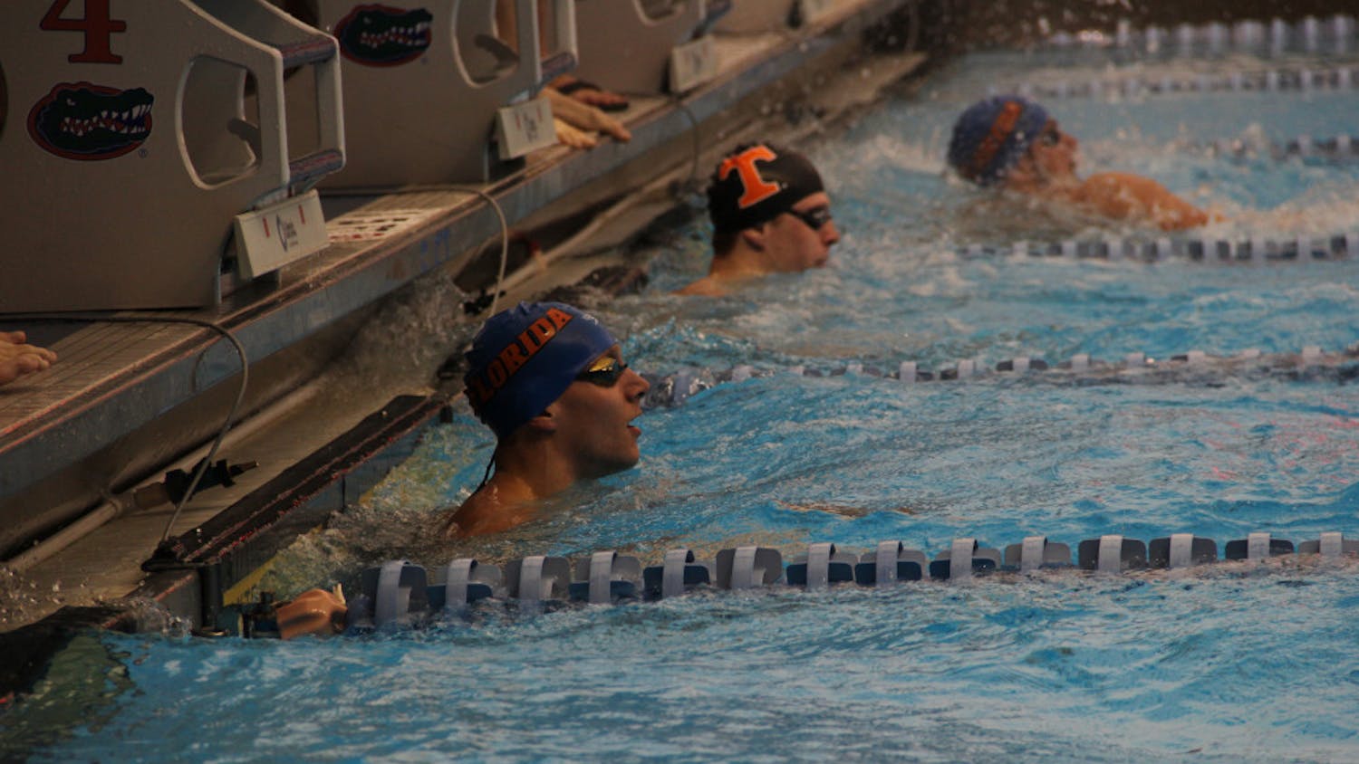 Senior Caeleb Dressel leads the men's team into the Last Chance Meet happening this weekend at the O'Connell Center. 