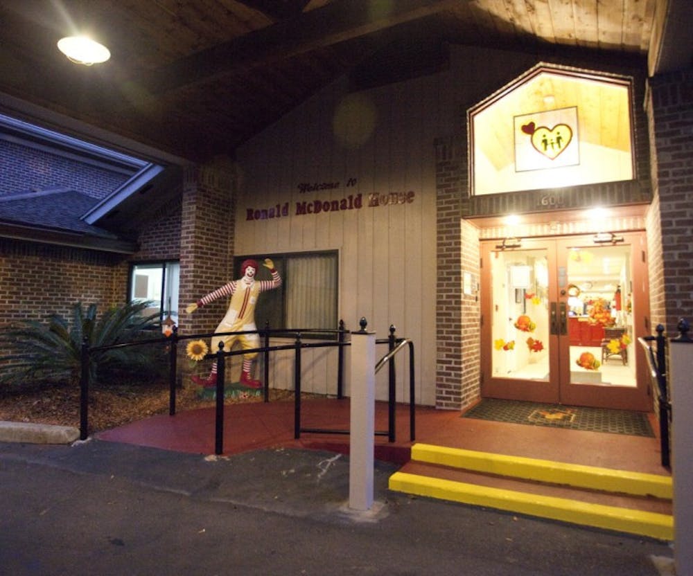 <p>UF volunteers helped renovate the Ronald McDonald House, 1600 SW 14th St., for its 30th anniversary. Occupancy was at 95 percent this October.</p>
