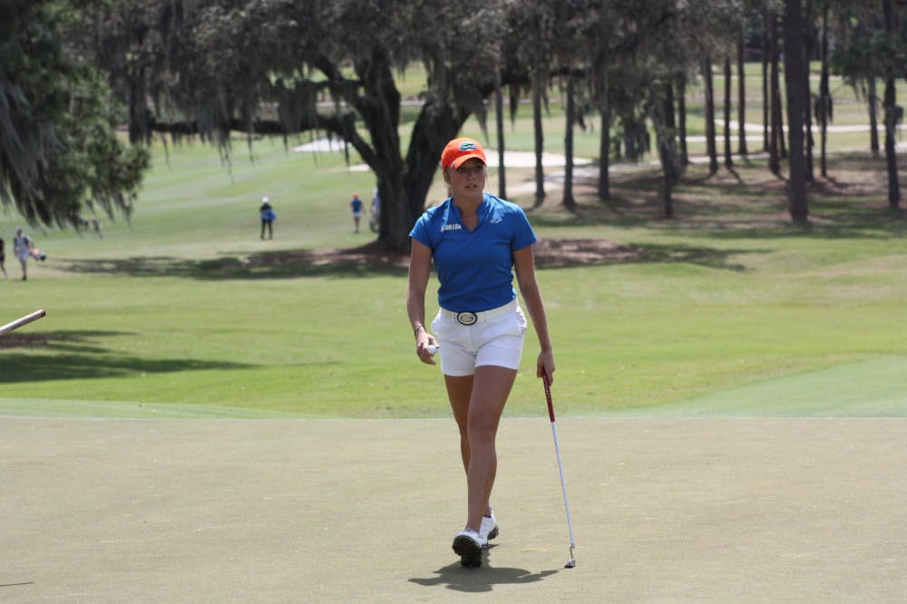 <p>Sierra Brooks is in the outright lead for the NCAA individual title heading into the final day of the NCAA Championships.</p>