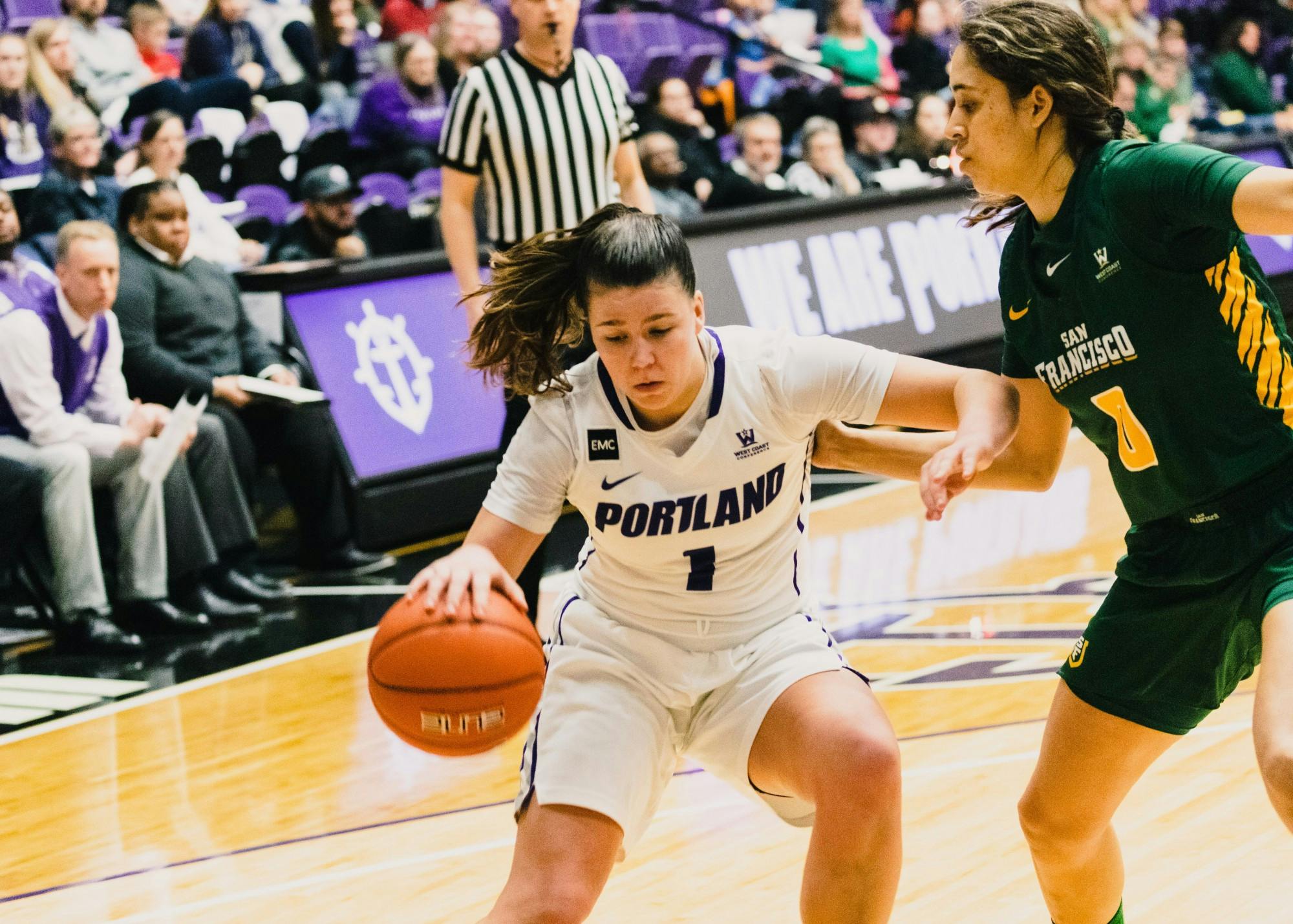 Kate Andersen was the lone senior on the Pilots this year.