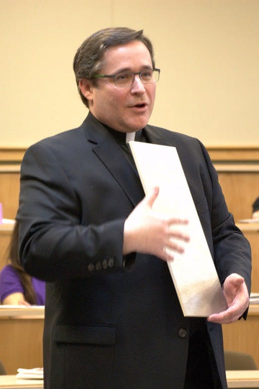  Fr. Gary ChamberlandPhoto by Stephanie Matuseifsky