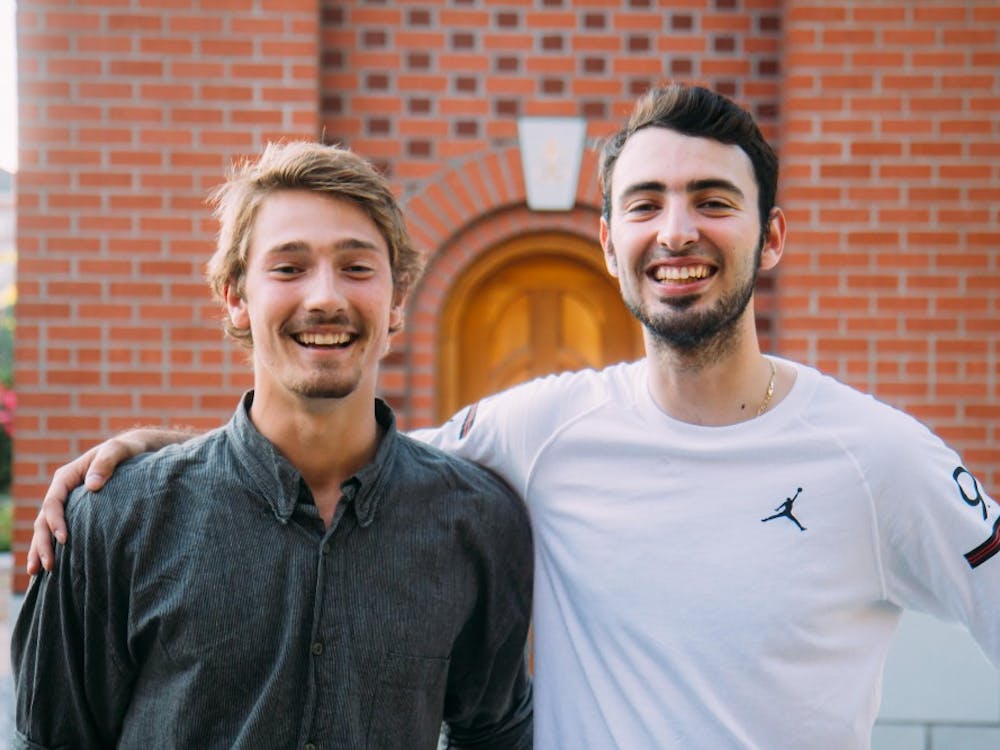 ASUP President Brandon Rivera and senior Jack Poden are working on a project to encourage students to become more engaged in social responsibility. 