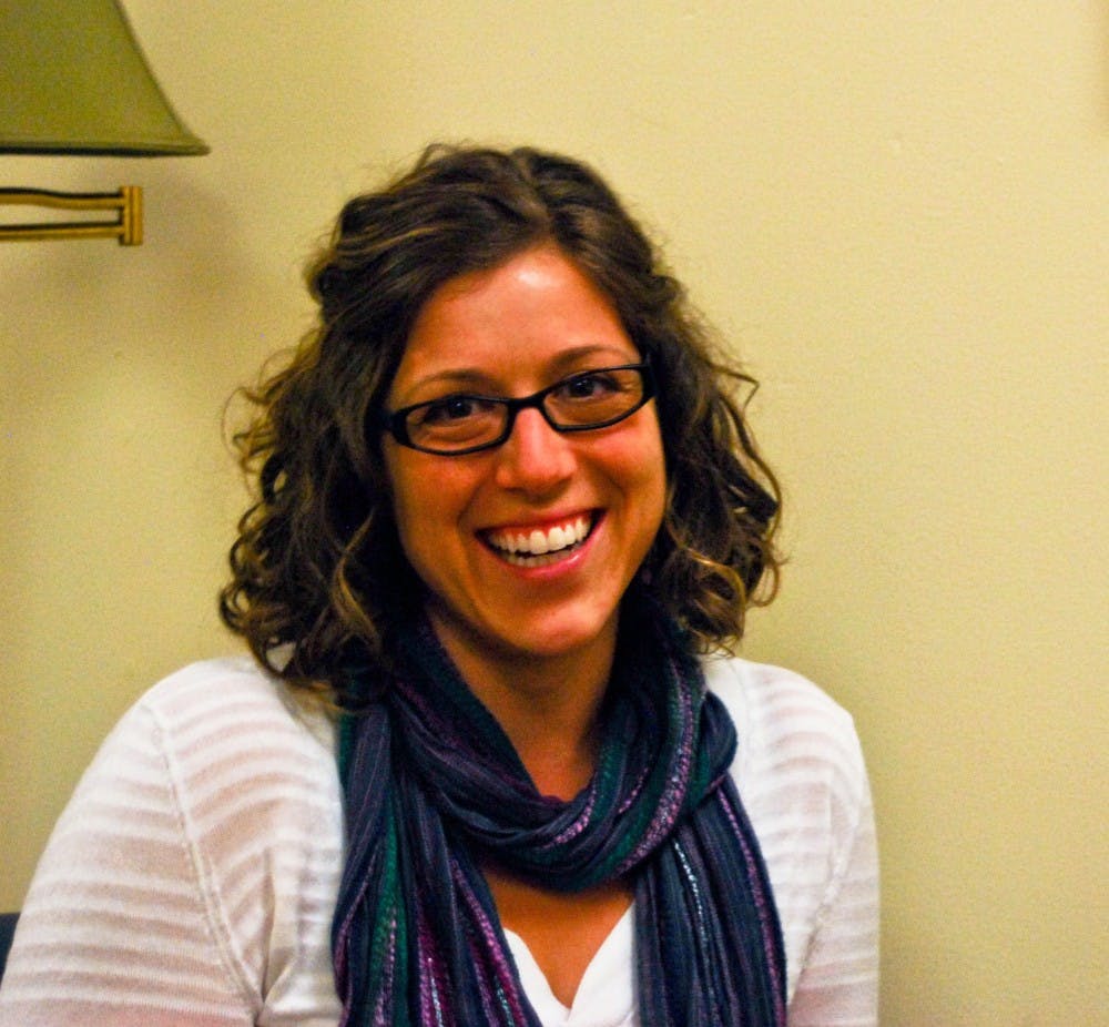  Beth Barsotti is the assistant director of faith formation. Photo by Jackie Jeffers.