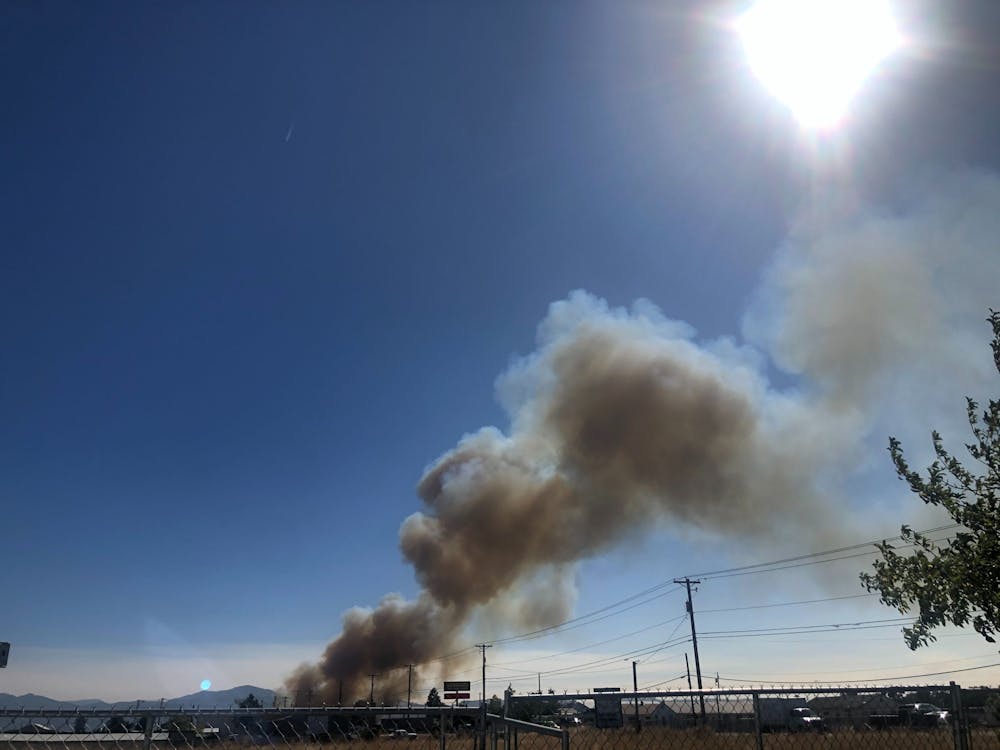 Wildfires across Oregon have been raging since Monday while spreading rapidly. Photo courtesy of Carlos Fuentes. 