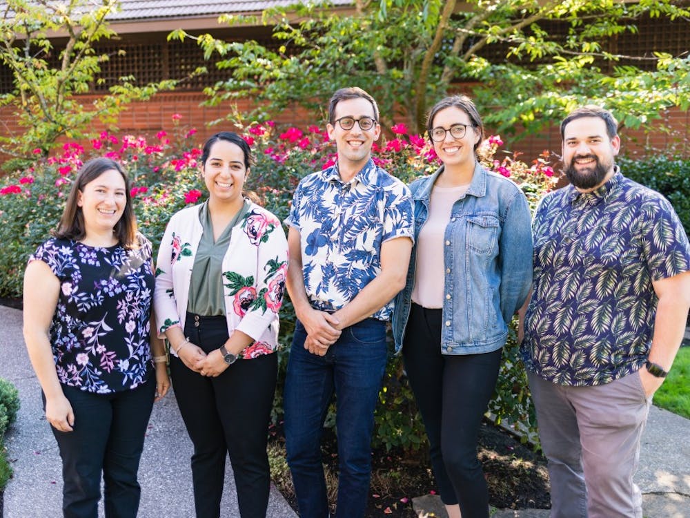 The Office of Student Activities (OSA) celebrates &quot;floral Thursday.&quot; The OSA welcomed two new staff members for the 2019-20 school year.