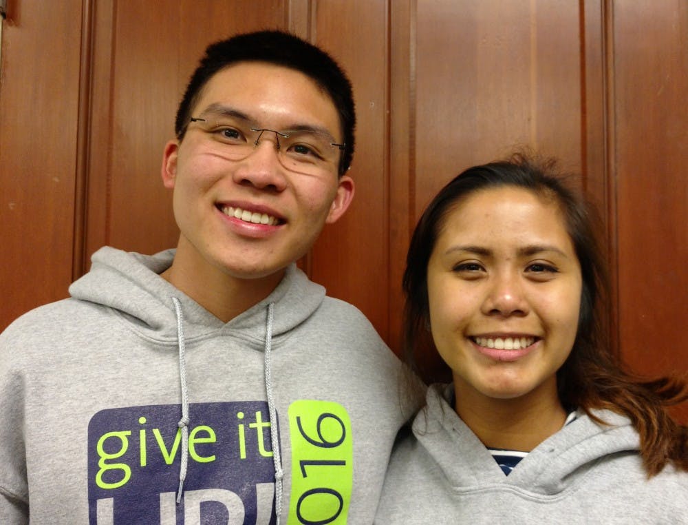  Anthony Ng and Krizchelle Magototo.