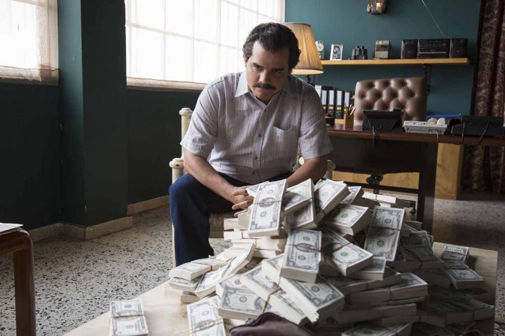 Wagner Moura as Pablo Escobar in the Netflix Original Series NARCOS.  Photo credit: Daniel Daza/Netflix