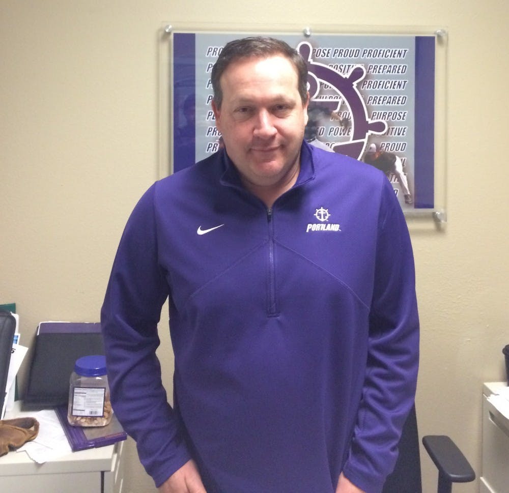  Geoff Loomis is the new head baseball coach at the University of Portland | Photo by Sal Avera