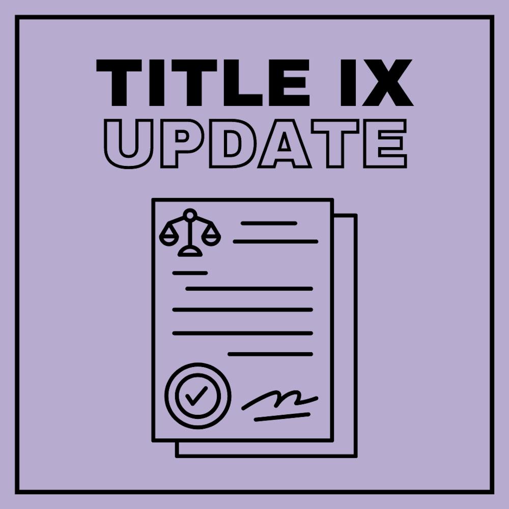UP&#x27;s Title IX Office will be working with Grand River Solutions to fill the eliminated Title IX Coordinator position. Graphic by Kate Cuadrado. 
