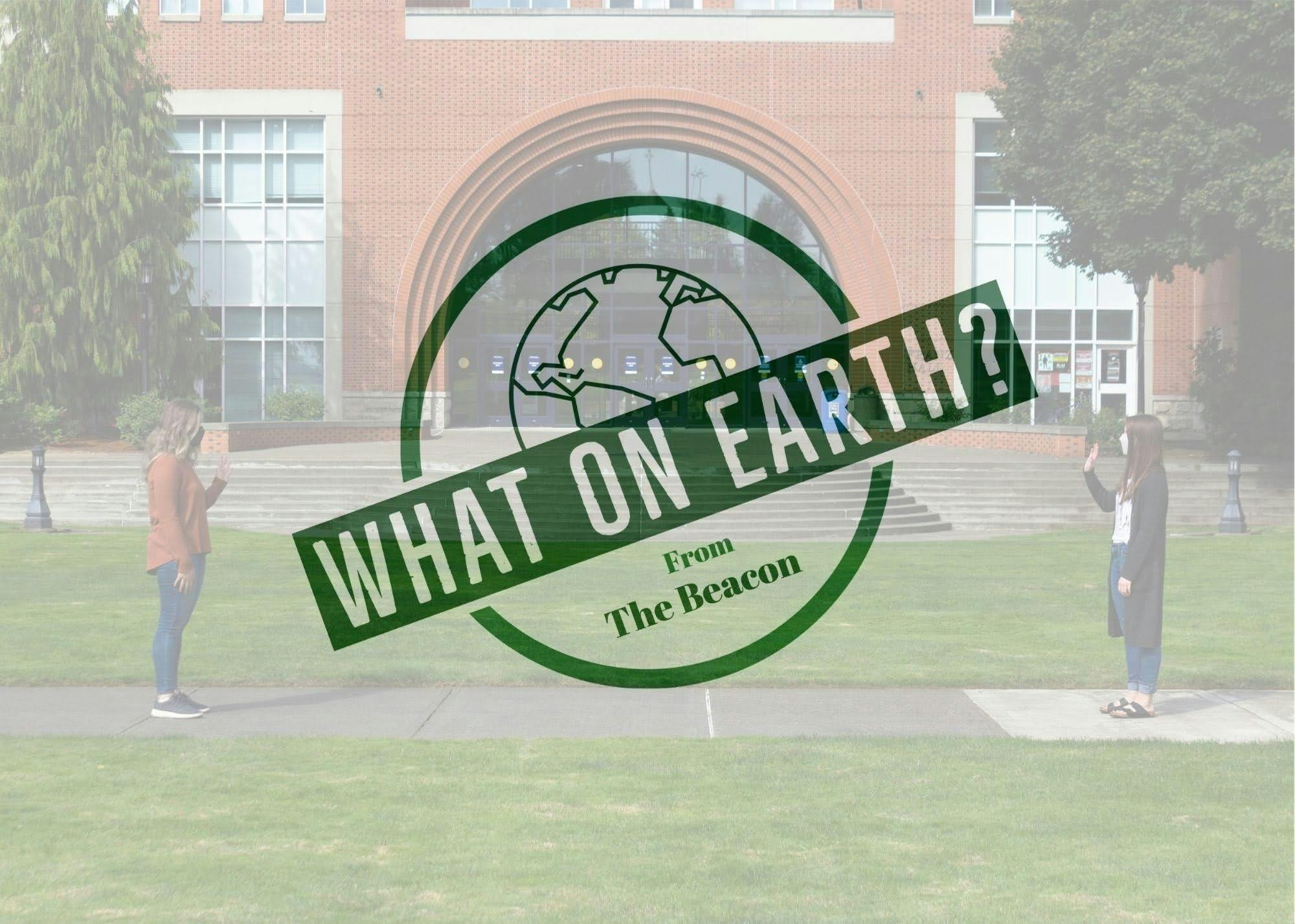 In Episode 2 of What on Earth? Molly and Jennifer discuss all things COVID-19. Photo illustration by Jennifer Ng.