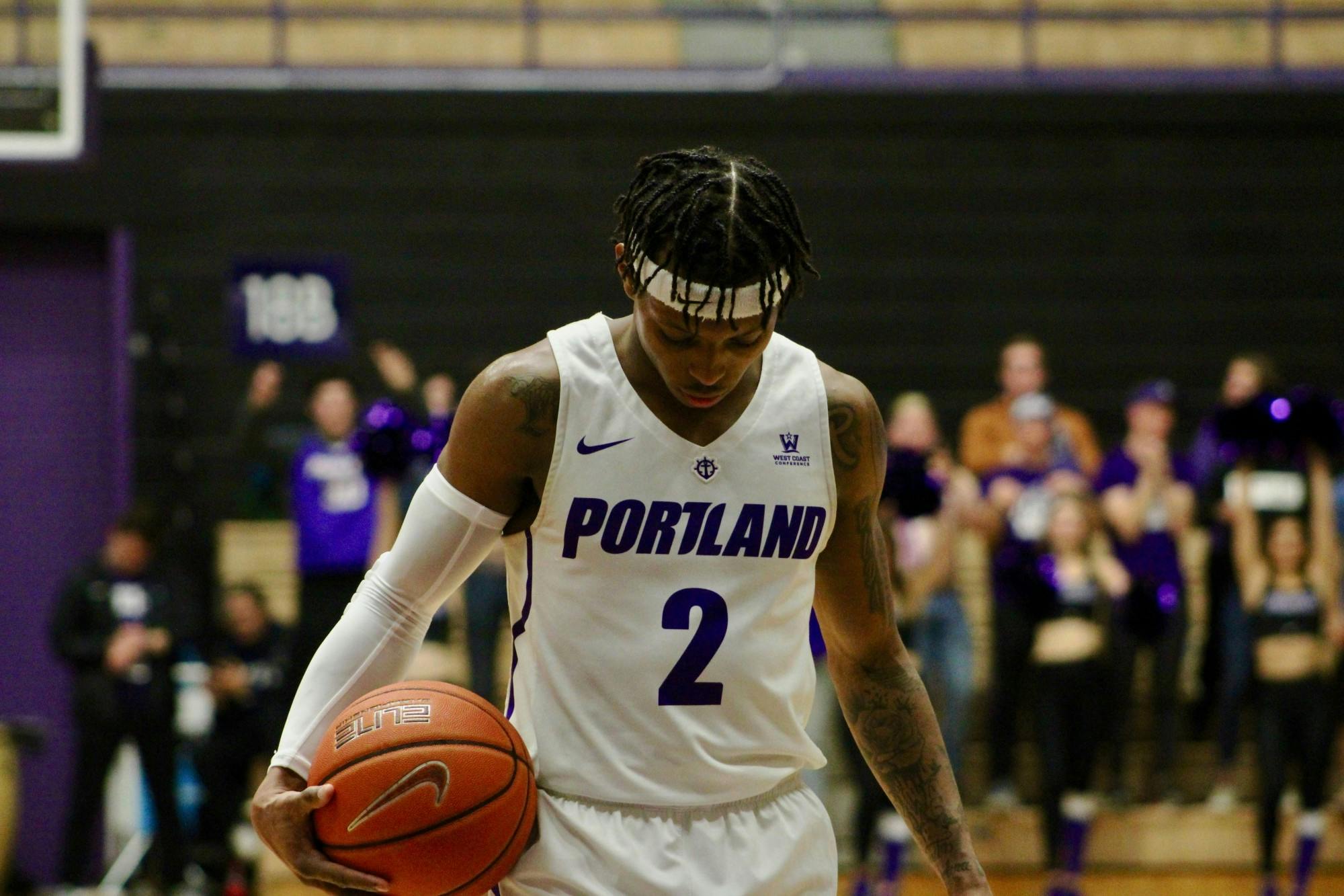 Junior guard JoJo Walker steps up to the free throw line.