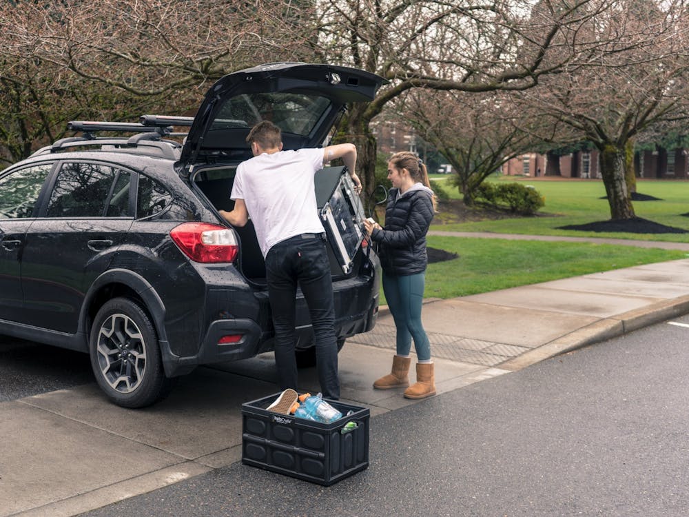 Students pack their belongings and their aspirations as they leave spring semester behind.