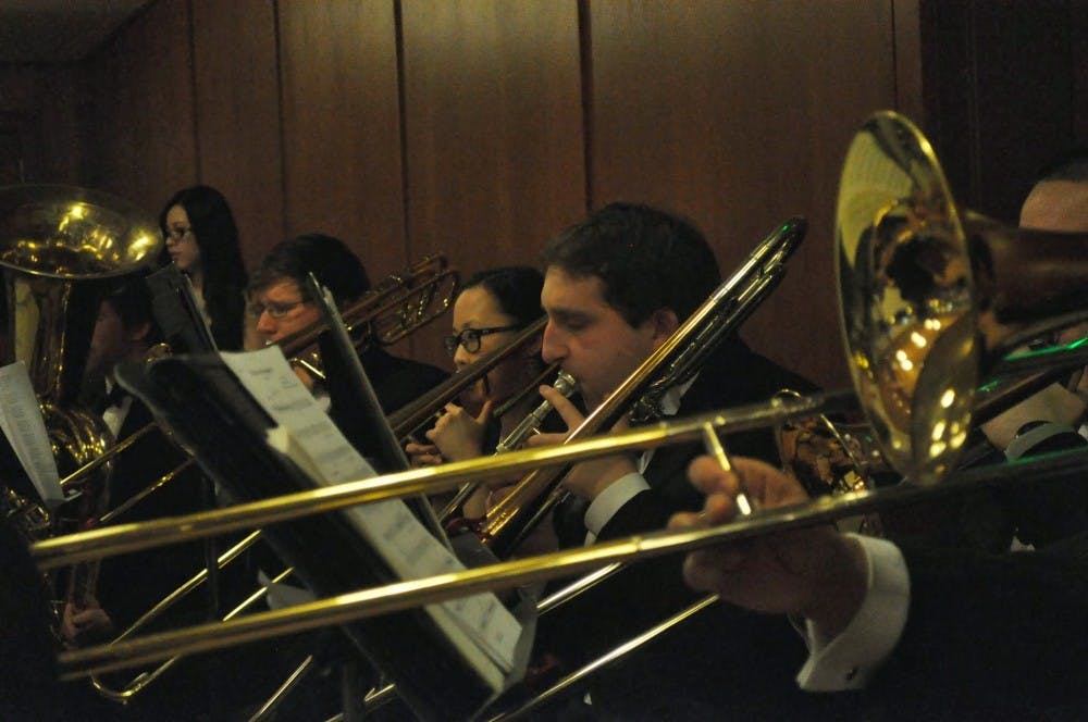 University of Portland's Wind Symphony performs in Feb. 2014.