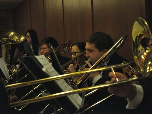 University of Portland's Wind Symphony performs in Feb. 2014.