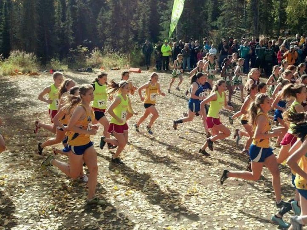 Astrid Schik first began running on her middle school team in Kodiak, Alaska. Photo courtesy of Astid Schik.