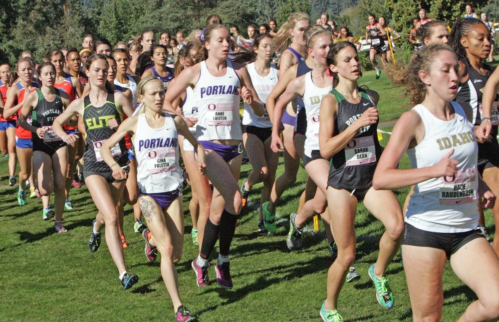  Senior Gina Paletta who finished 17th, and sophomore Anne Luijten who finished 19th, are looking to lead the Pilots to a strong season.