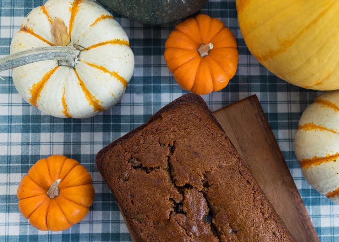 Pumpkin bread is a classic crowd pleaser. Add fun mix ins like chocolate chips or nuts to spice things up!Photo Illustration by Molly Lowney