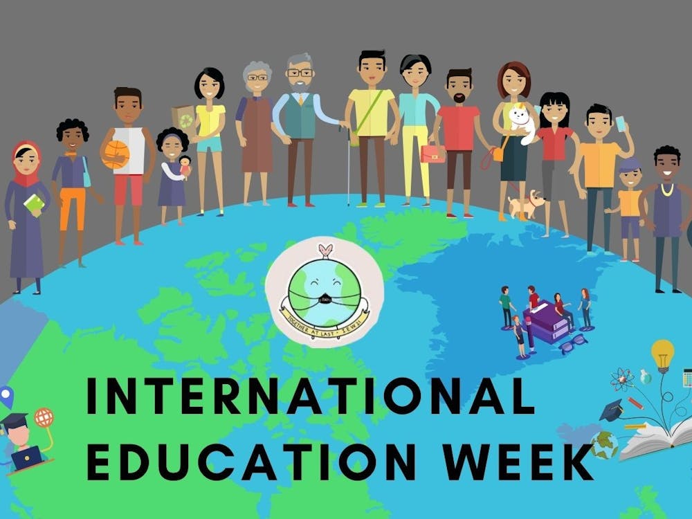 International Club is hosting International Education Week from Monday, Nov. 15 through Nov. 19. Canva by Marek Corsello.