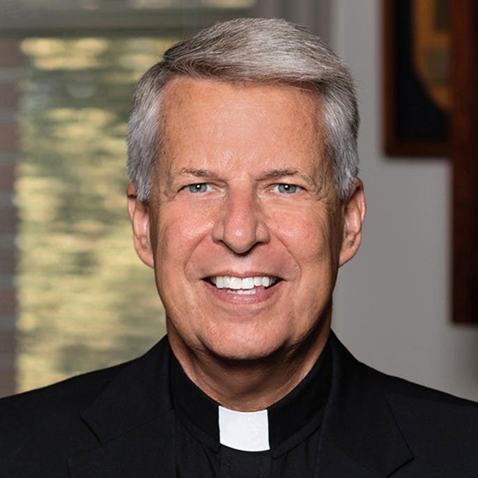 Fr. Mark Poorman, president of the University of Portland. Photo: UP Marketing and Communications. 