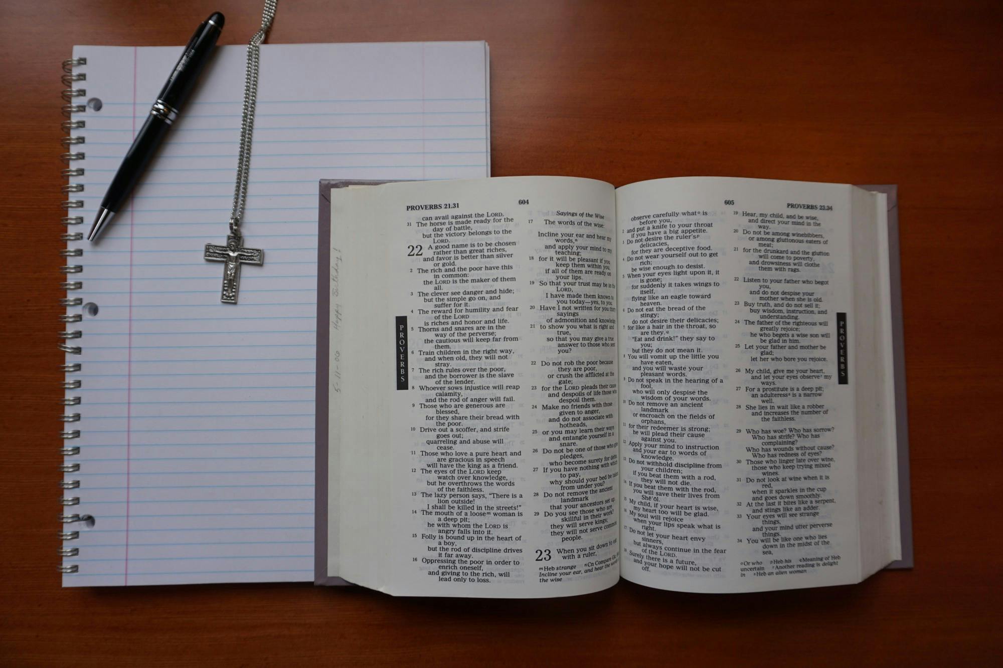A Bible sits open ready to be read, analyzed and discussed. All UP students are invited to reflect, connect, and pray in small groups through the One Body Initiative. Photo Illustration by Marek Corsello.