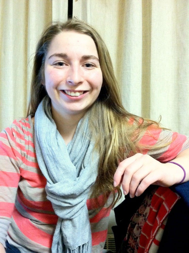 Maggie Hannon, sophomore, english, I'm very happy about the change. Women should be able to go into combat if they so choose.