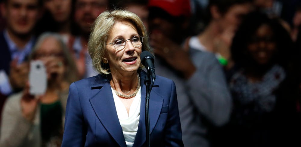 Betsy Devos from whitehouse.gov