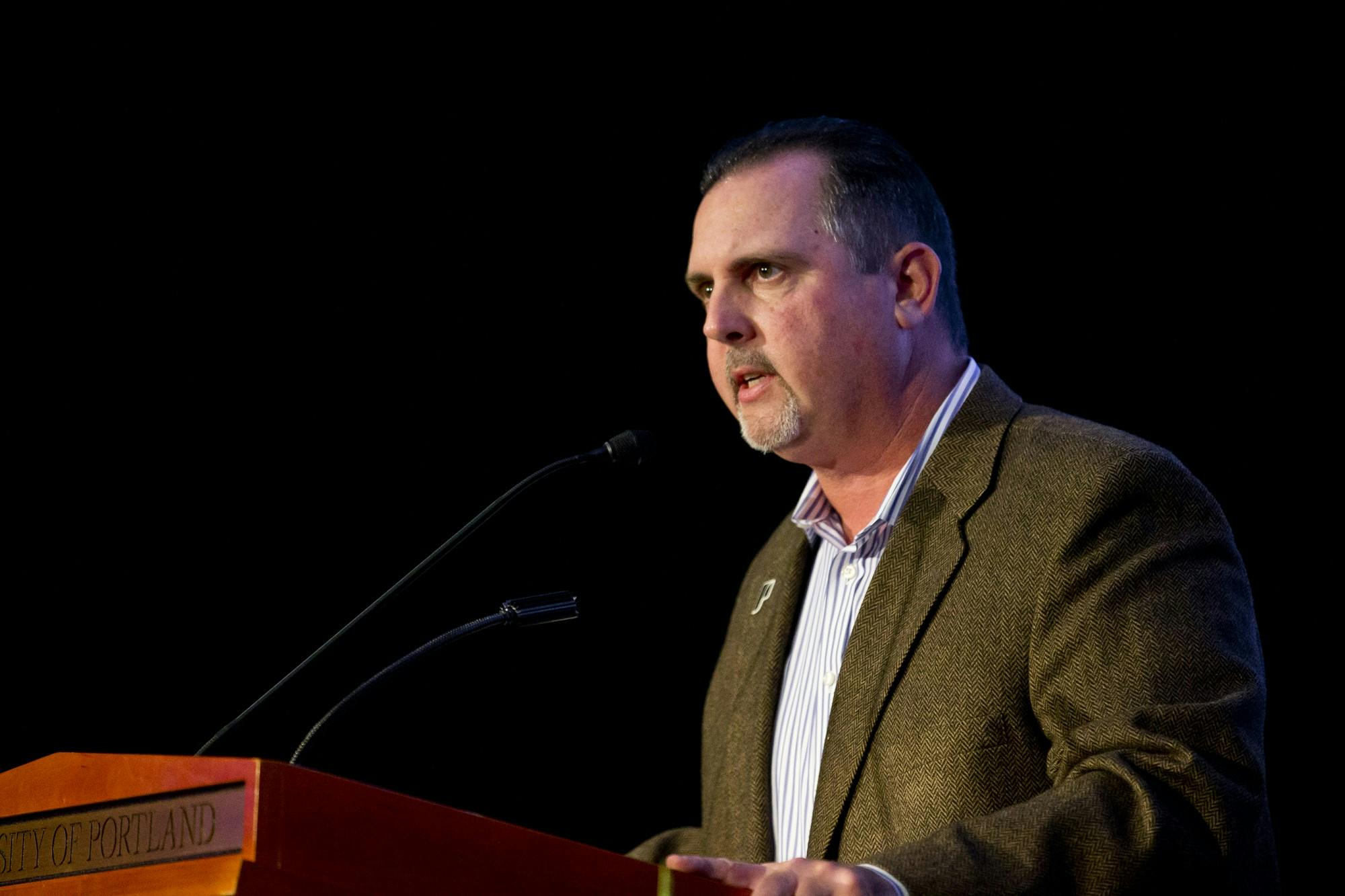 Scott Leykam in 2018Photo courtesy of University of Portland Athletics