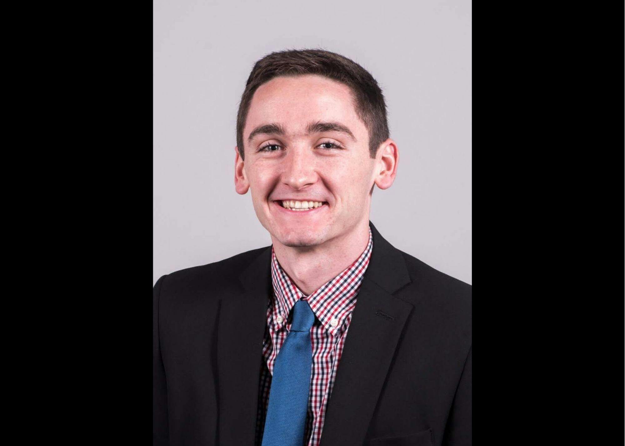 Declan Kerwin, senior mechanical engineering major. Photo courtesy of Declan Kerwin. 
