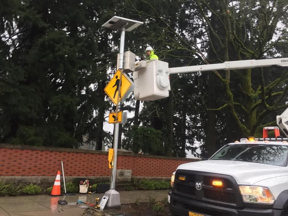 Crosswalk Light Repair